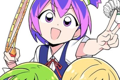 Portada anuncio del manga Badokon de Masahiro Anbe, autor de Squid Girl, en Weekly Shōnen Champion